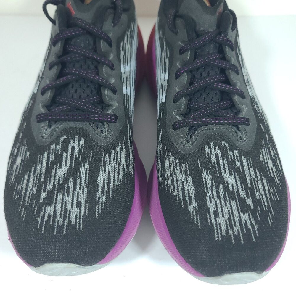ASICS Novablast 3 Women Size 10.5 Black Purple Running Athletic Gym Shoe Sneaker - Picture 8 of 16